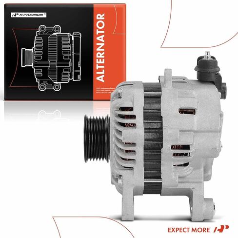 A-Premium Alternator Compatible with Ford Ranger 2010-2011 2.3L, 12V 100A 6-Groove Pulley Clockwise, Replace# AL5T-10300-CA, AL5T-103400-CA in Saudi Arabia