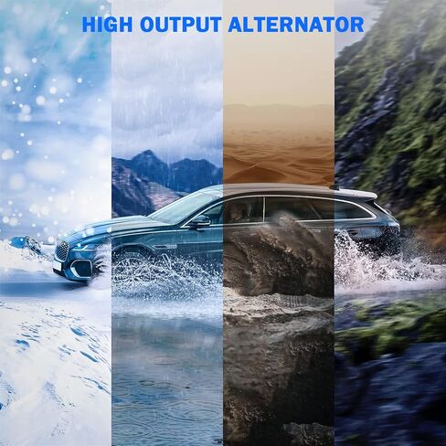 High Output Alternator for Kia for Sportage 2011-2013 for Hyundai for Tucson 2010-2013 for Kia for Forte 2010-2013 Replaces# 11491 11492 in Kuwait