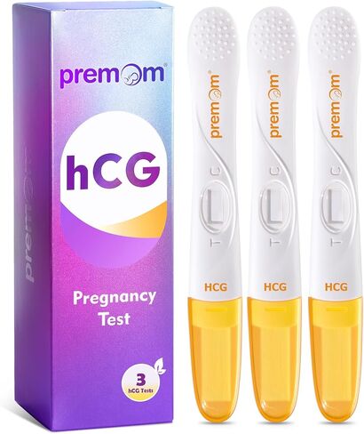 Premom Pregnancy Test Midstream: Early HCG Detection Sticks - 3 Pack Pregnant Test Kit in Kuwait