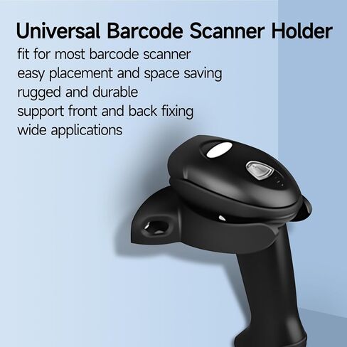 حامل ماسح الباركود العالمي من VACINV، حامل مسح الباركود، دعامة رف قارئ الباركود تناسب معظم ماسحات الباركود الماسحة الضوئية (Stand-A) in Kuwait