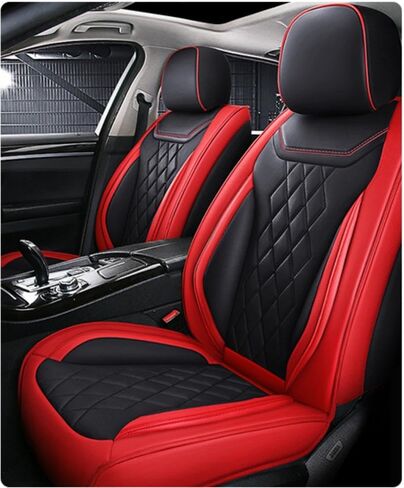 Leather Car Seat Covers for Chevy Blazer 2019-2023 Waterproof,Breathable and Non-Slip Napa Leather Car Interior Seat Covers,Comfortable and Durable,Easy to Install(5PCS,Luxury,Coffee) in Saudi Arabia
