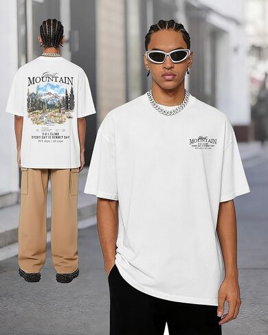 YTD Outdoors Graphic T-Shirts for Men Women Oversized Tees in Saudi Arabia