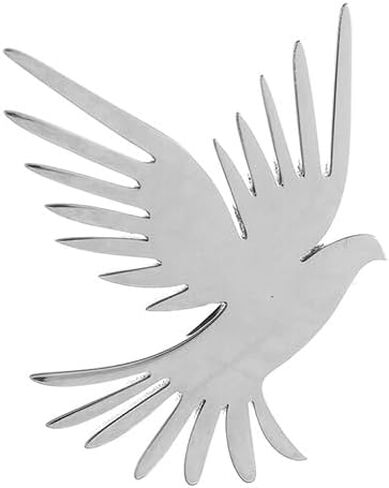 Fierce Eagle Dove Birds Brooch Stainless steel Bow Button Suit Badge Men's Women's Gifts in Saudi Arabia