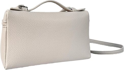 Eiyye Mini Purse Crossbody Bag for Women Genuine Leather Small Handbag with Top Handle Cream Purse for Daily Travel and Evening Outfits in Kuwait