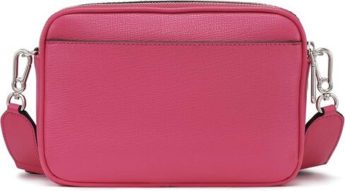KARL LAGERFELD Paris Women's Simone Studded Satchel Crossbody, Fuchsia, One Size in Saudi Arabia