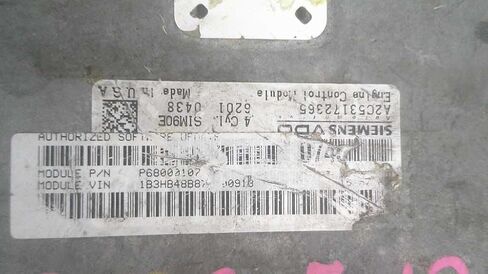 07 08 09 10 Caliber Engine ECM Control Module P68000107 68000107 in Saudi Arabia