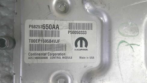 Engine ECM Control Module 2.4L Fits 16-17 PROMASTER City 68257650AA P68257650AA in Saudi Arabia