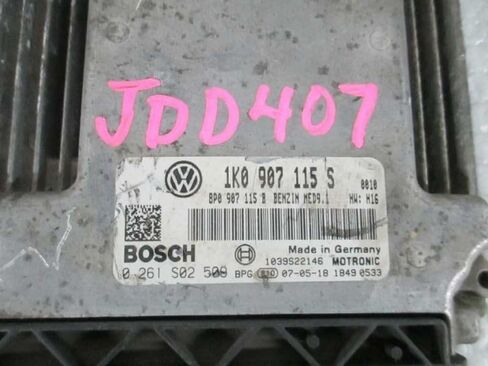 Engine ECM Control Module 2.0L Fits 08-11 Golf GTI 1K0 907 115 S 1K0907115S in Saudi Arabia