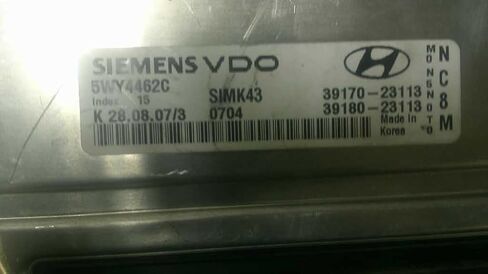 وحدة التحكم في المحرك ECM 2.0L تناسب 05-07 متوافقة مع Hyundai Tucson 3917023113 3918023113 in Saudi Arabia