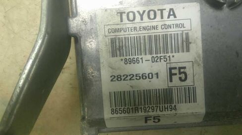 Engine ECM Control Module Fits 09-10 Corolla 89661-02F51 8966102F51 in Saudi Arabia