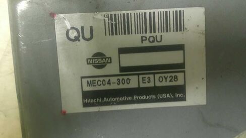 Engine ECM Electronic Control Module MT Fits 01 Frontier MEC04-300 E3 MEC04300E3 in Saudi Arabia