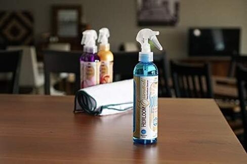 Heirloom Essentials Fine Furniture Polish Spray - Wood Floor Polish Safe for Hardwood, Glass & Metal - Wood Furniture Cleaner Spray Bottle for Dusting - No Silicone, No Wax, No Ammonia (Natural, 8 oz) in Saudi Arabia