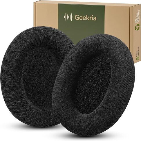 وسائد أذن بديلة من القطيفة المريحة من Geekria لسماعات Sennheiser HD598، HD598SE، HD598CS، HD595، HD599، HD599 SE، وسائد أذن لسماعات الرأس، وأجزاء إصلاح غطاء أكواب الأذن (بني) in Kuwait