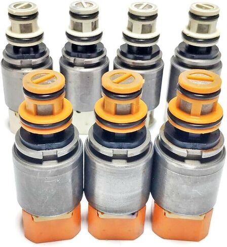 9 PCS 8HP45 8HP70 Transmission Solenoids Set Compatible For Audi Q7 Compatible For Jaguar XJ/Range Rover Transmission Solenoids Parts in Saudi Arabia