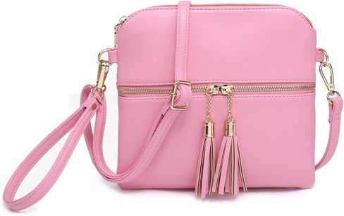 Tara Crossbody Bags for Women Vegan Leather Wristlet Clutch Wallets Purses Shoulder Handbag in Saudi Arabia