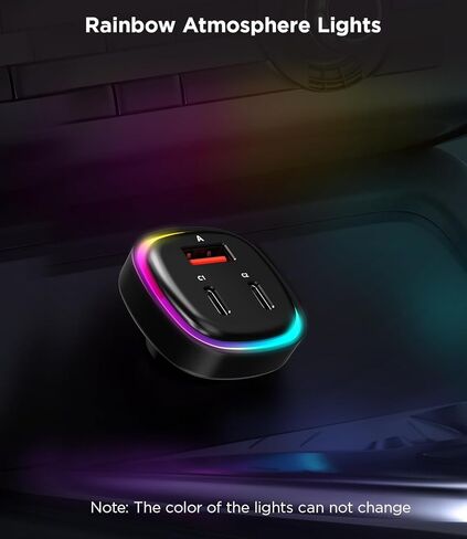 شاحن سيارة USB C، [صغير، ملائم، معدني] محول شاحن سيارة مع منفذ شحن سريع 30 وات PD + 30 وات QC3.0 لهاتف iPhone 14/13/12/11 Pro Max Mini X Samsung Galaxy S23/22/21 iPad Pro Pixel والمزيد in Saudi Arabia