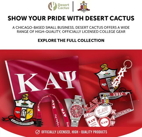 Desert Cactus Kappa Alpha Psi License Plate Frame Line Number # Metal Car Tag Holder for Front or Back of Car (#4 License Plate Frame) in Saudi Arabia