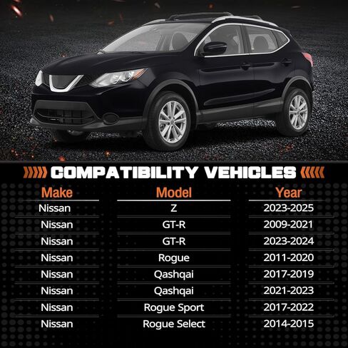 Fuel Cap Fit For Nissan Z GT-R Qashqai Rogue 2009-2025 For Infiniti M56 M37 EX37 M56 FX35 QX70 QX50 Q60 Q50 2011-2020 Fuel Filler Gas Cap Replaces 17251-4BA0B 172514BA0B in Kuwait