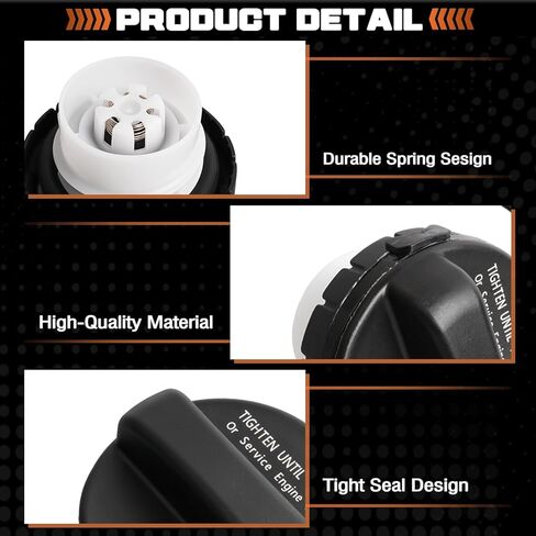 Fuel Cap Fit For Nissan Z GT-R Qashqai Rogue 2009-2025 For Infiniti M56 M37 EX37 M56 FX35 QX70 QX50 Q60 Q50 2011-2020 Fuel Filler Gas Cap Replaces 17251-4BA0B 172514BA0B in Kuwait