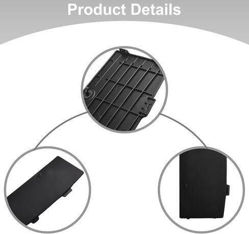 غطاء خطاف سحب المصد الخلفي لـ Tesla للطراز 3 2017-2022، متوافق مع رقم الجزء 1135412-00-A، غطاء غطاء بلاستيكي in Kuwait