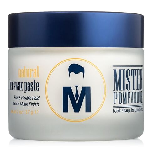 مستر بومبادور معجون شمع العسل الطبيعي | منتج شعر غير لامع للرجال والنساء | تثبيت عالي. in Kuwait