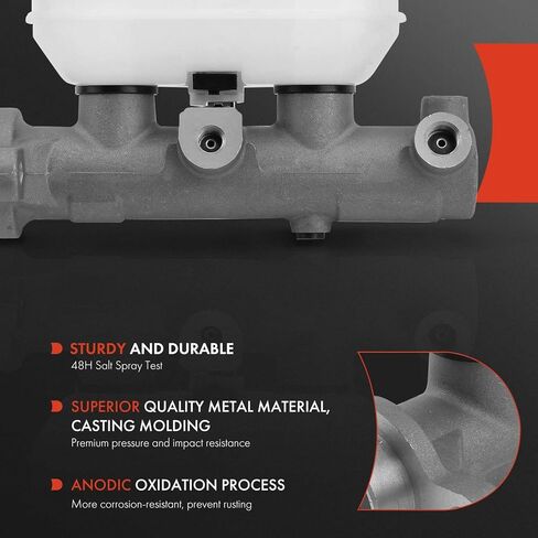A-Premium Brake Master Cylinder with Reservoir and Cap Compatible with Ford Vehicles - For F-150 2002 2003 - Replaces 1L1Z2140BA in Saudi Arabia