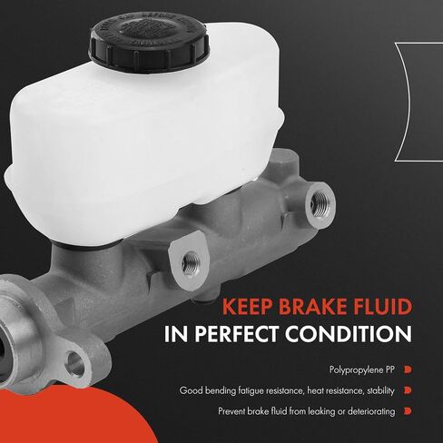 A-Premium Brake Master Cylinder with Reservoir and Cap Compatible with Ford Vehicles - For F-150 2002 2003 - Replaces 1L1Z2140BA in Saudi Arabia