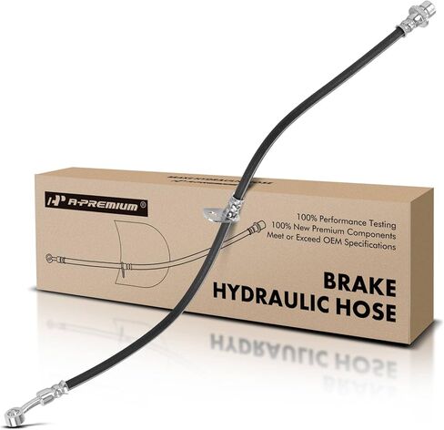 A-Premium Front Driver Brake Hydraulic Hose Compatible with Select Honda Models - Civic 2017 2018 2019 2020 2021 - Replace# 01465TGGA00 in Saudi Arabia