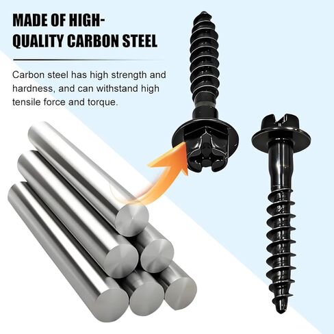 5PCS Car Air Filter Box Screws, Carbon Steel Vehicle Filter Housing Retainer Bolts Kit, Auto Air Box Cleaner Intake Fixing Screw Replacement, Compatible with Denali Journey Caliber in Saudi Arabia