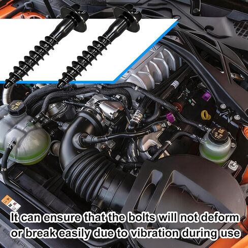5PCS Car Air Filter Box Screws, Carbon Steel Vehicle Filter Housing Retainer Bolts Kit, Auto Air Box Cleaner Intake Fixing Screw Replacement, Compatible with Denali Journey Caliber in Saudi Arabia