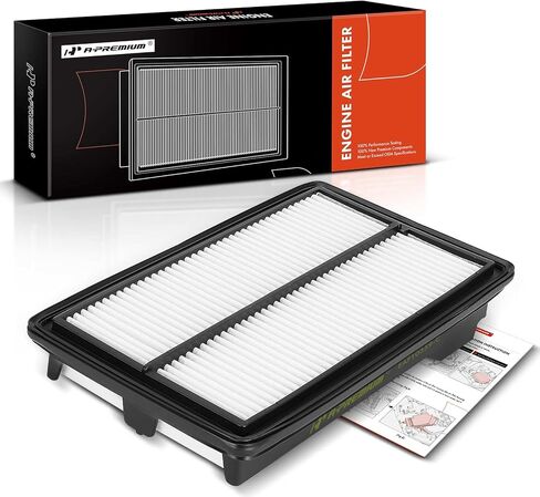 A-Premium Engine Air Filter Compatible with Honda Civic 2006-2011, Element 2007-2011, 2.0L 2.4L, Replace# 17220RRAA00, 17220-RRA-A00 in Saudi Arabia