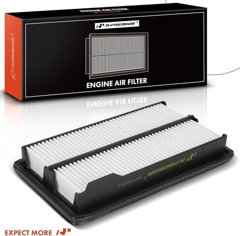 A-Premium Engine Air Filter Compatible with Honda Civic 2006-2011, Element 2007-2011, 2.0L 2.4L, Replace# 17220RRAA00, 17220-RRA-A00 in Saudi Arabia