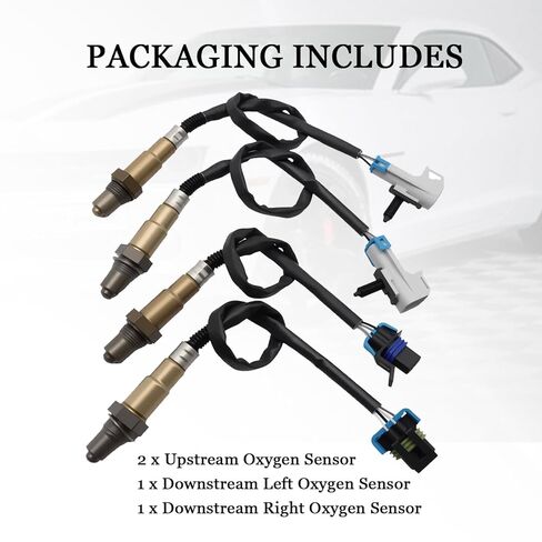 234-4441 234-4565 234-4244 4Pcs Oxygen O2 Sensor Compatible with Camaro 2010 2011 Auto Trans 3.6L V6, Camaro 2012 3.6L V6; Fit for CTS 2010 2011 Auto Trans 3.0L V6, CTS 2012 2013 2014 3.0L/3.6L V6 in Kuwait