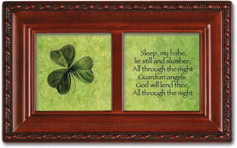 Guardian Angel Petite Woodgrain Music Box Plays "Irish Lullaby" in Saudi Arabia