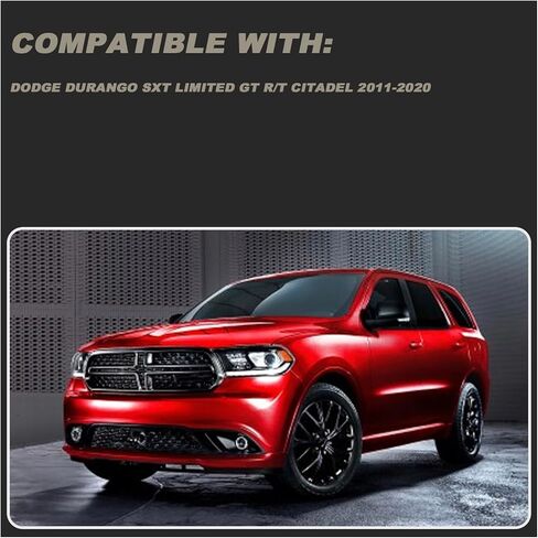 Dashboard Mat Cover Pad - Compatible with Dodge Durango SXT Limited GT R/T Citadel (2011-2020) | Custom Fit Dash Mat | Anti-Glare & UV Dash Protector | Interior Dashboard Protection Pad in Saudi Arabia