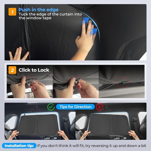 Car Side Window Cover Sun Shade Windshield Compatible with RAV4 2019-2025 Accessories Car Side Full Windows Sunshade Kit for Privacy Protection Napping Camping Sun Blockers Visor Cool Foldable 8PCS in Saudi Arabia