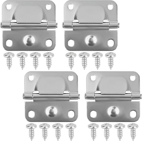 Cooler Plastic Hinges, Cooler Hinges with Screws for Coleman Cooler, Cooler Hinges Replacement Kit, 4 Pack in Saudi Arabia