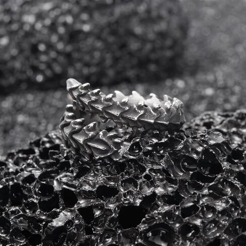 Vintage Centipede Ring for Men Women Stainless Steel Gothic Punk Ring Jewelry Unisex Statement Cosplay Halloween Rings Size 8/9/10/11/12/13 in Kuwait