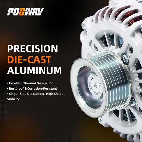 11341N المولد V6 3.5L متوافق مع نيسان ألتيما 2007 2008 2009 2010 ماكسيما 2009 2010 مورانو 2009-2014 كويست 2011-2017 استبدال #11557 23100JA11A 23100JA11BRE 23100JA11AR 231001AA1A in Kuwait
