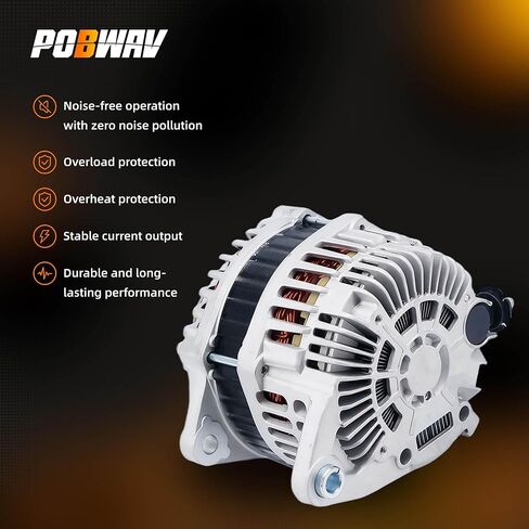 11341N المولد V6 3.5L متوافق مع نيسان ألتيما 2007 2008 2009 2010 ماكسيما 2009 2010 مورانو 2009-2014 كويست 2011-2017 استبدال #11557 23100JA11A 23100JA11BRE 23100JA11AR 231001AA1A in Kuwait