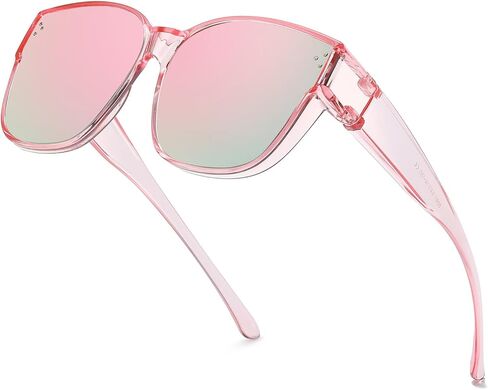 VIEWBETTER Sunglasses Over Prescription Glasses for Women Men Polarized Fit Over Shade with UV Protection SG3092 in Kuwait