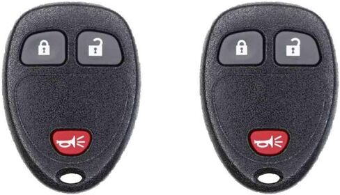 Car Key Fob Keyless Entry Remote for 2013 GMC Sierra FCC OUC60270 OUC60221 Part Number 15913420 20868852 20669056 20869056 22936099 20952475 (All PN's are Interchangeable) Pack of 2 in Saudi Arabia