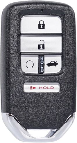 طقم استبدال مفتاح ذكي DIY يناسب Honda Civic 2016 2017 2018 2019 2020 2021 جهاز التحكم عن بعد للدخول بدون مفتاح استبدال معرف FCC: KR5V2X (V44) A2C92005700 in Kuwait