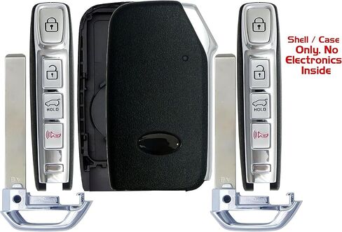 2X New Replacement Key Fob Remote Shell / CASE Compatible with & Fit for Kia Vehicles - MPN SY5SKFGE04-10 (NO Electronics or Chip Inside) in Saudi Arabia