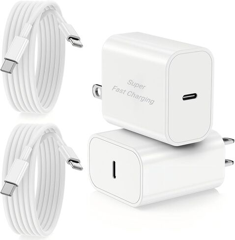 2 حزمة من كتلة شحن فائقة السرعة بقدرة 45 وات وكابل USB C إلى C بطول 10 أقدام، ومحول طاقة لشحن الحائط من النوع C وسلك شاحن هاتف Android طويل لهاتف Samsung Galaxy S24+/S23 Ultra/S23+/S22/S21/Note 10/Note20 Plus in Kuwait
