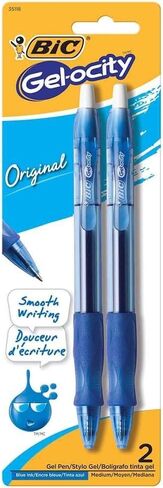 Bic RLCP21-BLU Blue Bic® Gelocity Pen 2 Pack in Saudi Arabia