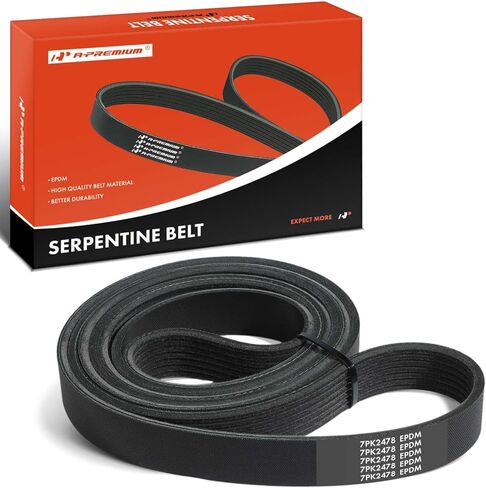 A-Premium 97.54 In Engine Serpentine Belt Compatible with Dodge Ram 1500 2500 1994-1996, Ram 3500 1994, Dakota 1994-1996 & Ford Grand Marquis, Crown Victoria & Lincoln Town Car & Mercury Grand Marquis in Saudi Arabia