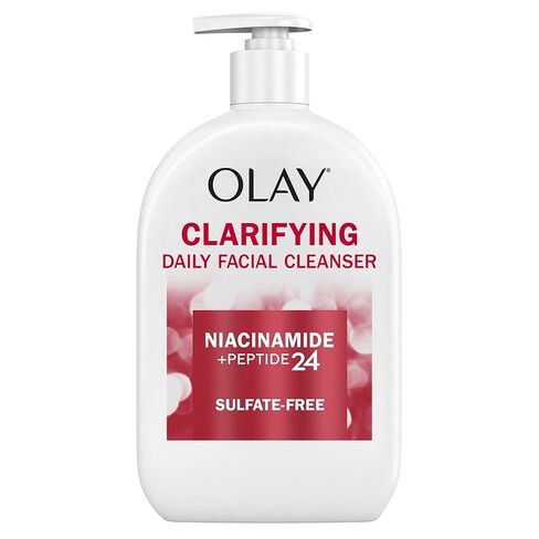 Olay Niacinamide + Peptide 24 Face Wash, Clarifying, Sulfate-Free, 16 oz in Kuwait