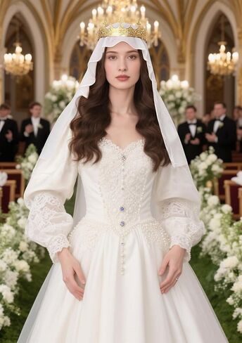 القرون الوسطى الحجاب تيارا مجموعة 2 قطعة الأميرة الإكليل للنساء عصر النهضة نوبل الإكليل تأثيري حلي النساء العرائس الزفاف in Kuwait