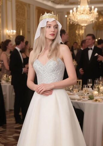 القرون الوسطى الحجاب تيارا مجموعة 2 قطعة الأميرة الإكليل للنساء عصر النهضة نوبل الإكليل تأثيري حلي النساء العرائس الزفاف in Kuwait